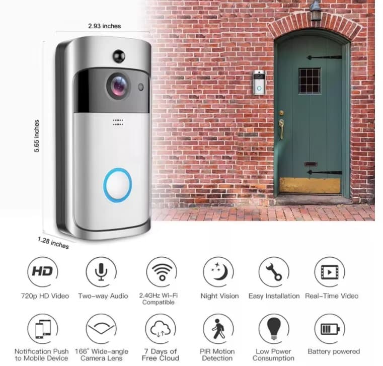 Smart video doorbell